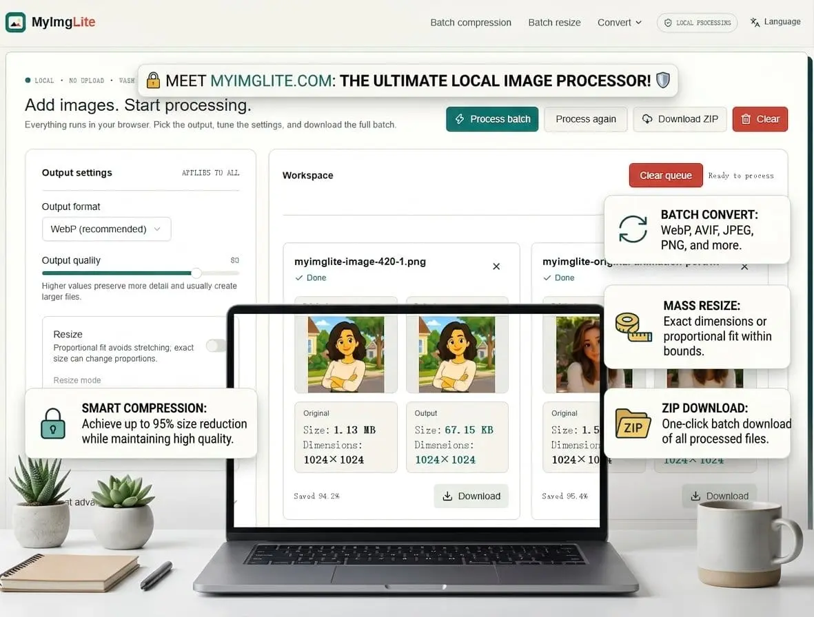 Screenshot 2 of MyImgLite