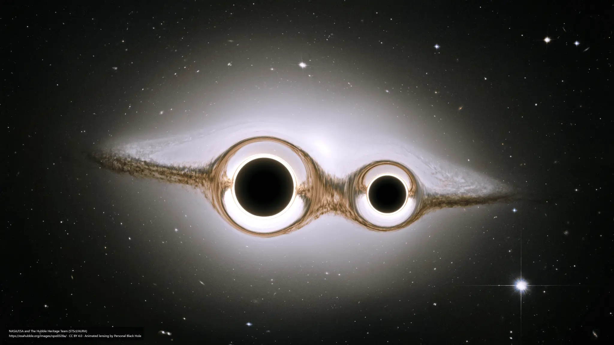 Screenshot 3 of Personal Black Hole Screensaver