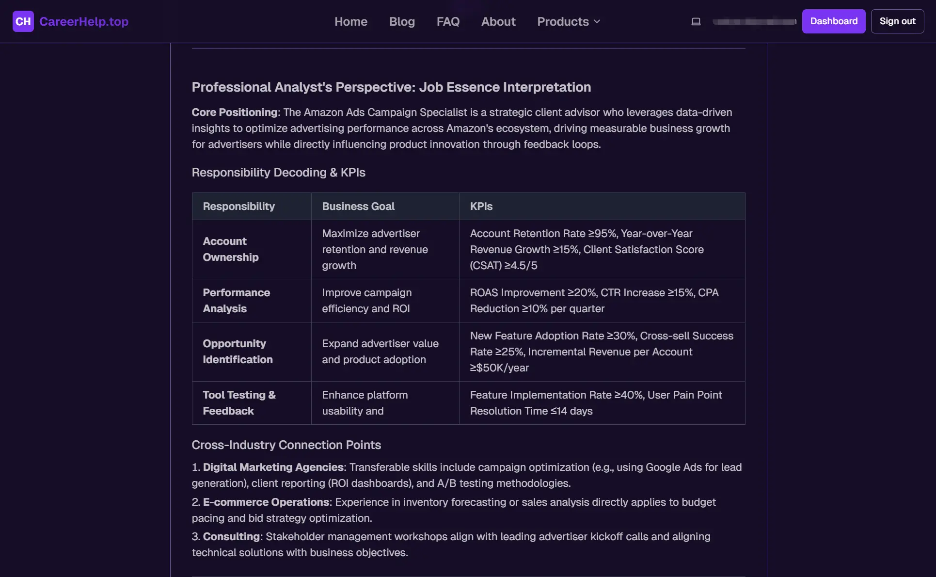 Screenshot 2 of CareerHelp