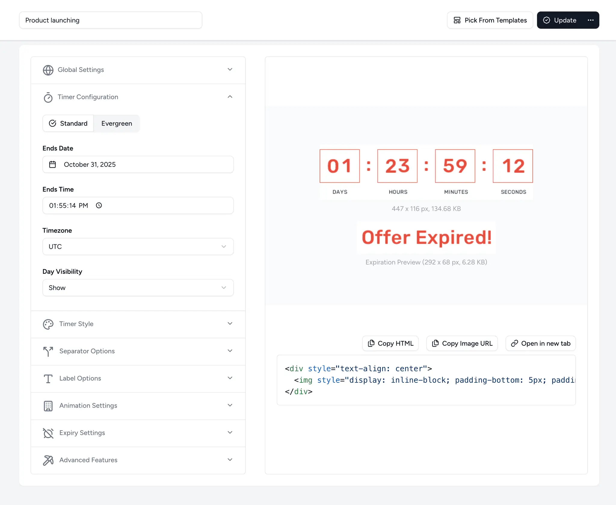 Screenshot 6 of Countdown Builder
