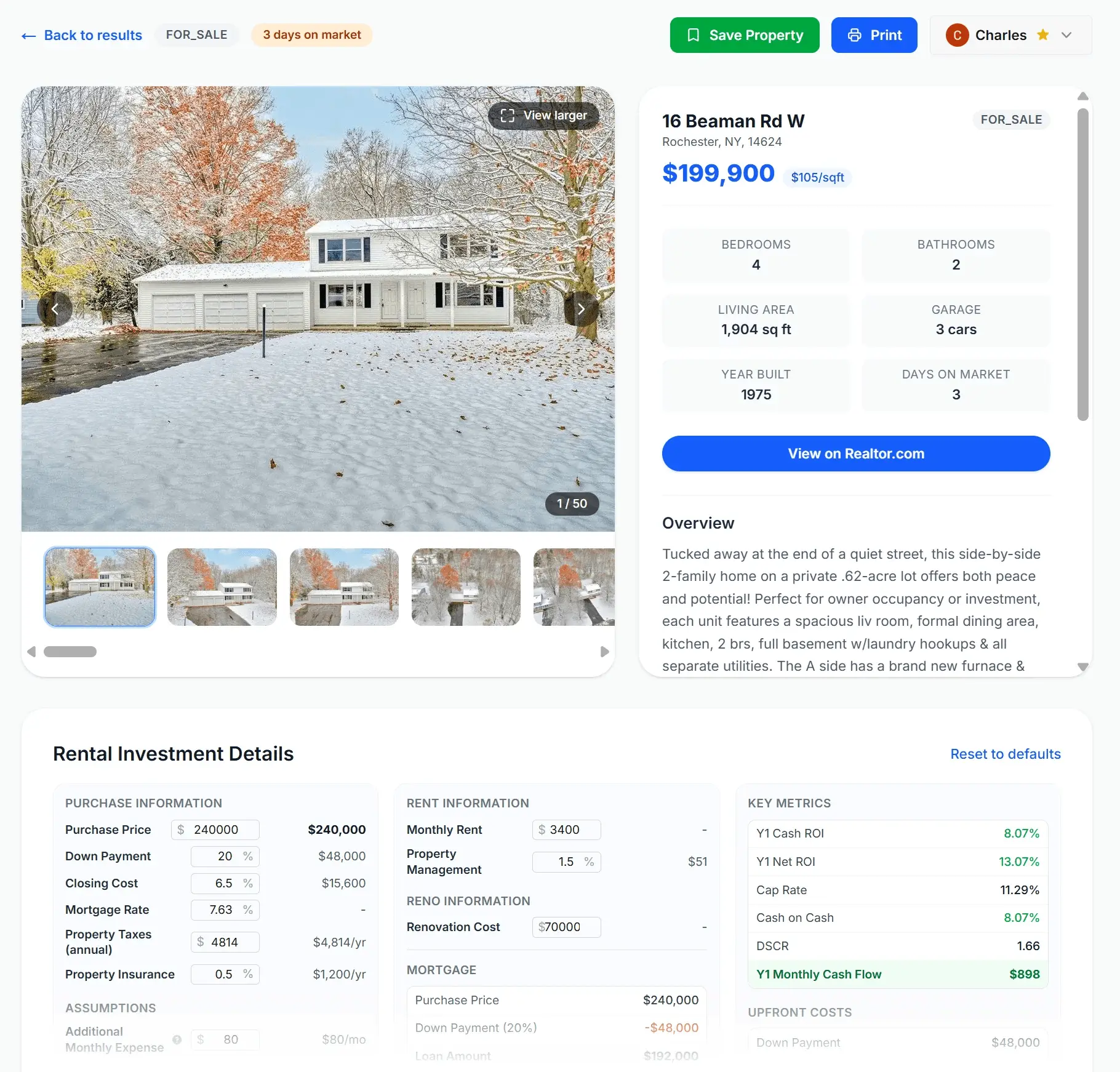Screenshot 1 of Property Scout 360