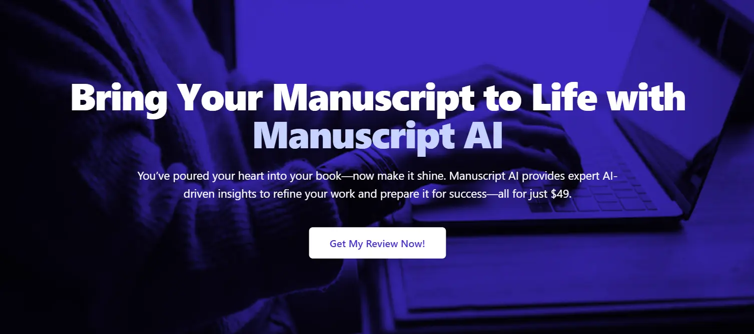Screenshot 1 of Manuscript AI