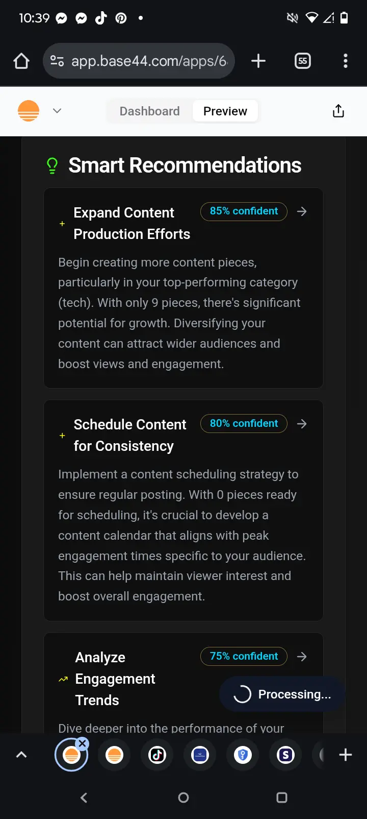 Screenshot 1 of Zenith Ai