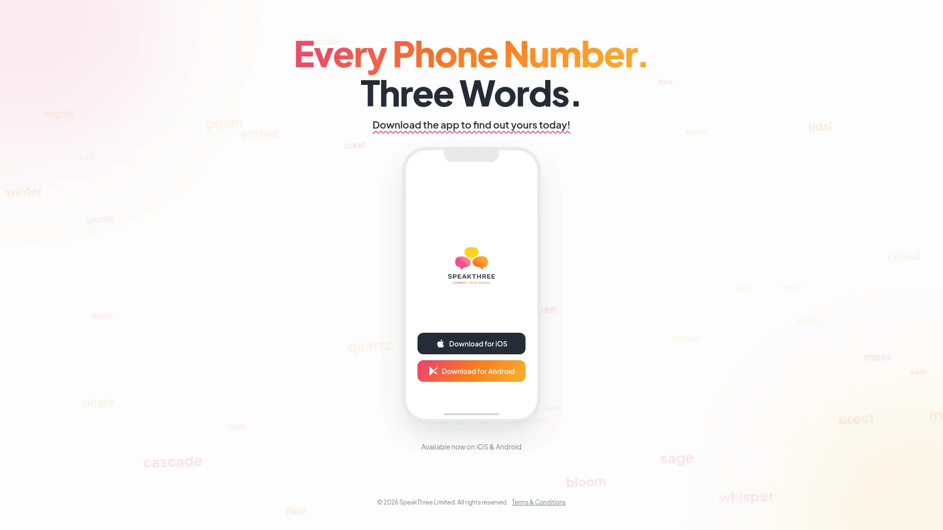 Screenshot 1 of SpeakThree