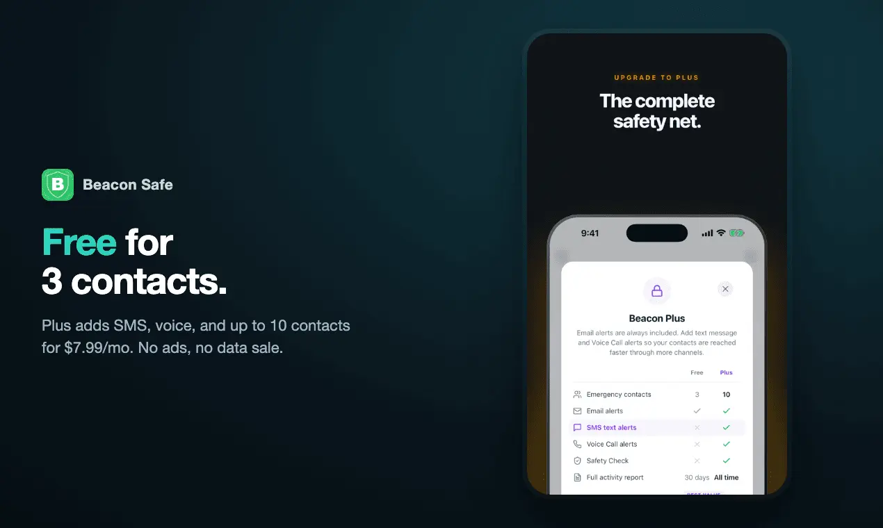 Screenshot 5 of Beacon Safe
