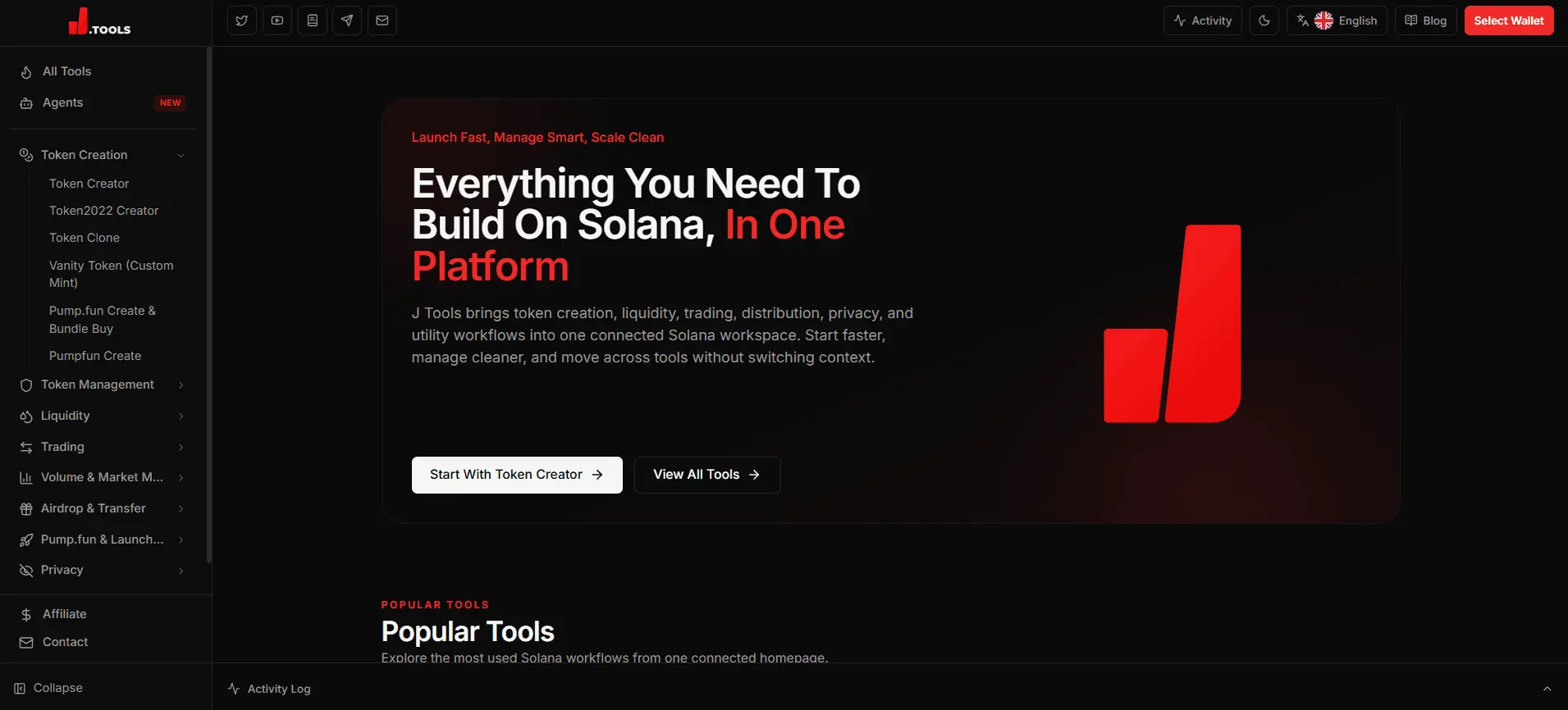Screenshot 2 of J Tools