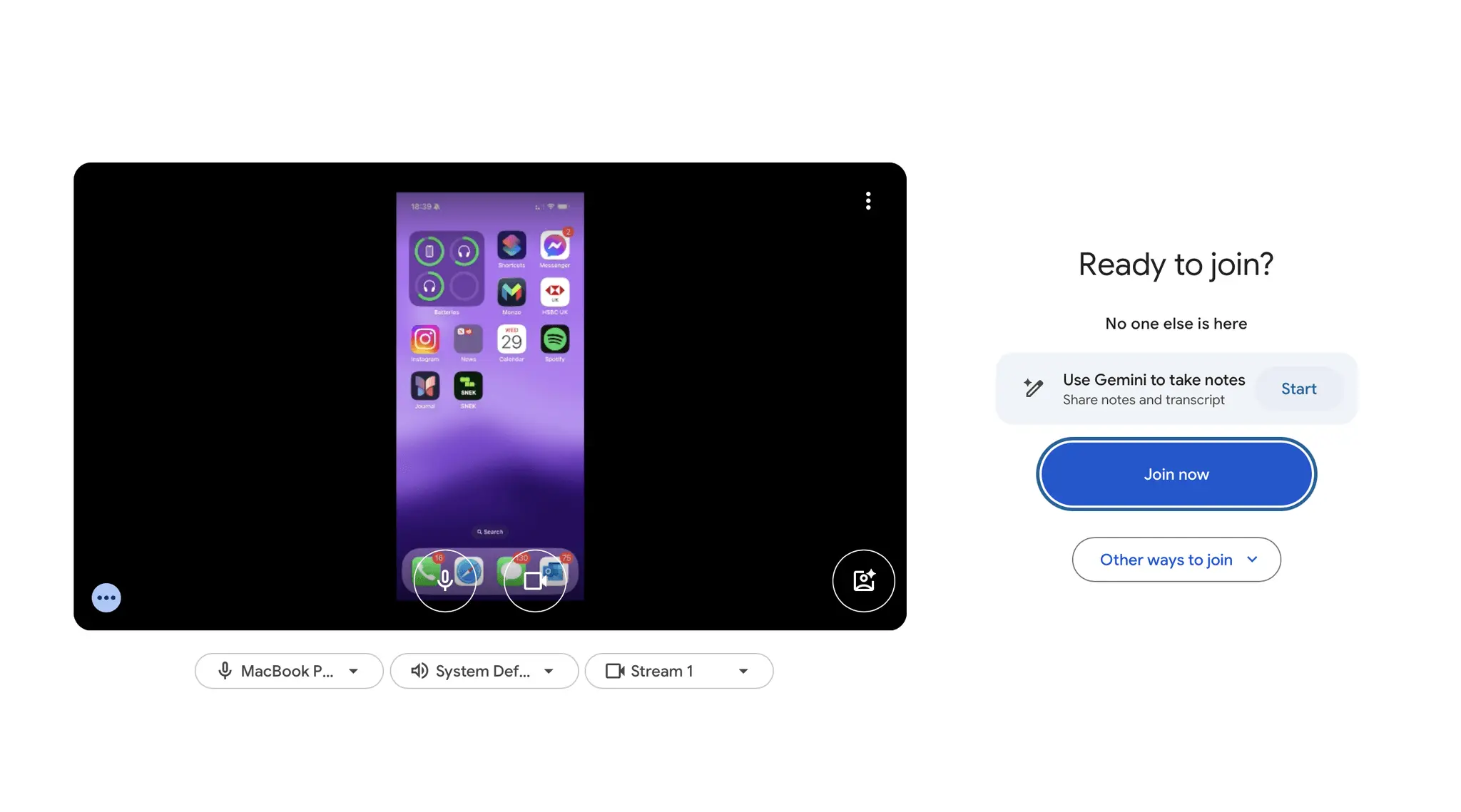 Screenshot 1 of Mirror Input