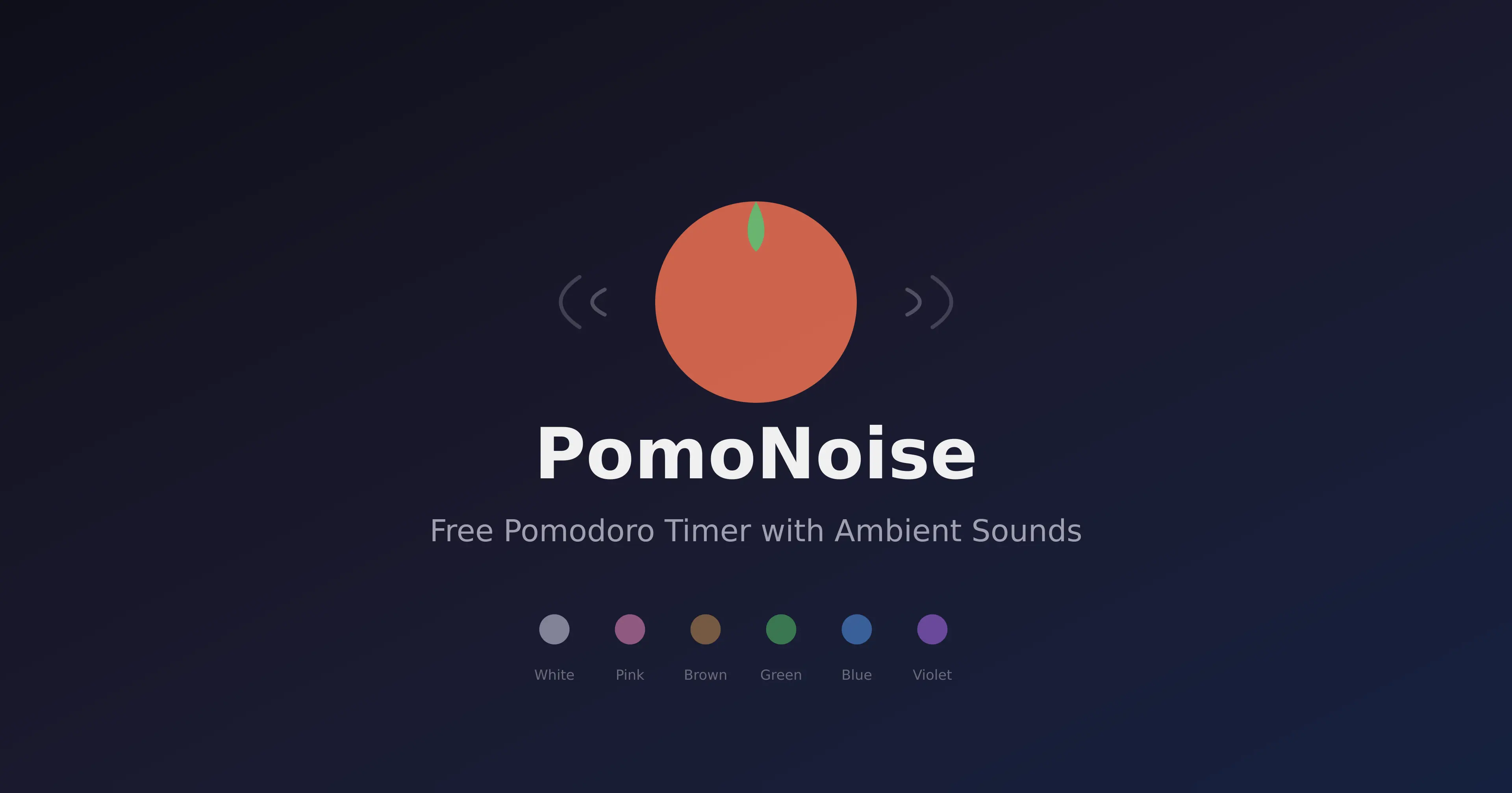 Screenshot 1 of PomoNoise