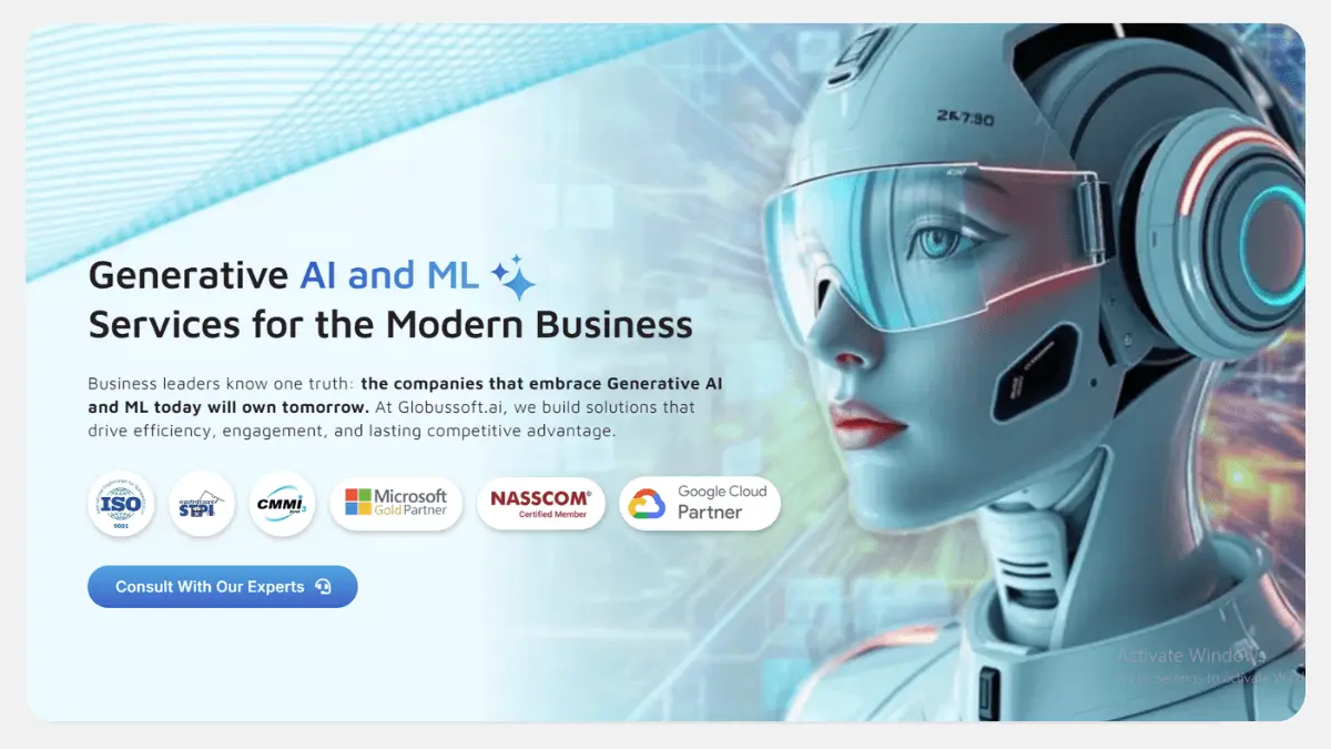 Screenshot 1 of Globussoft AI