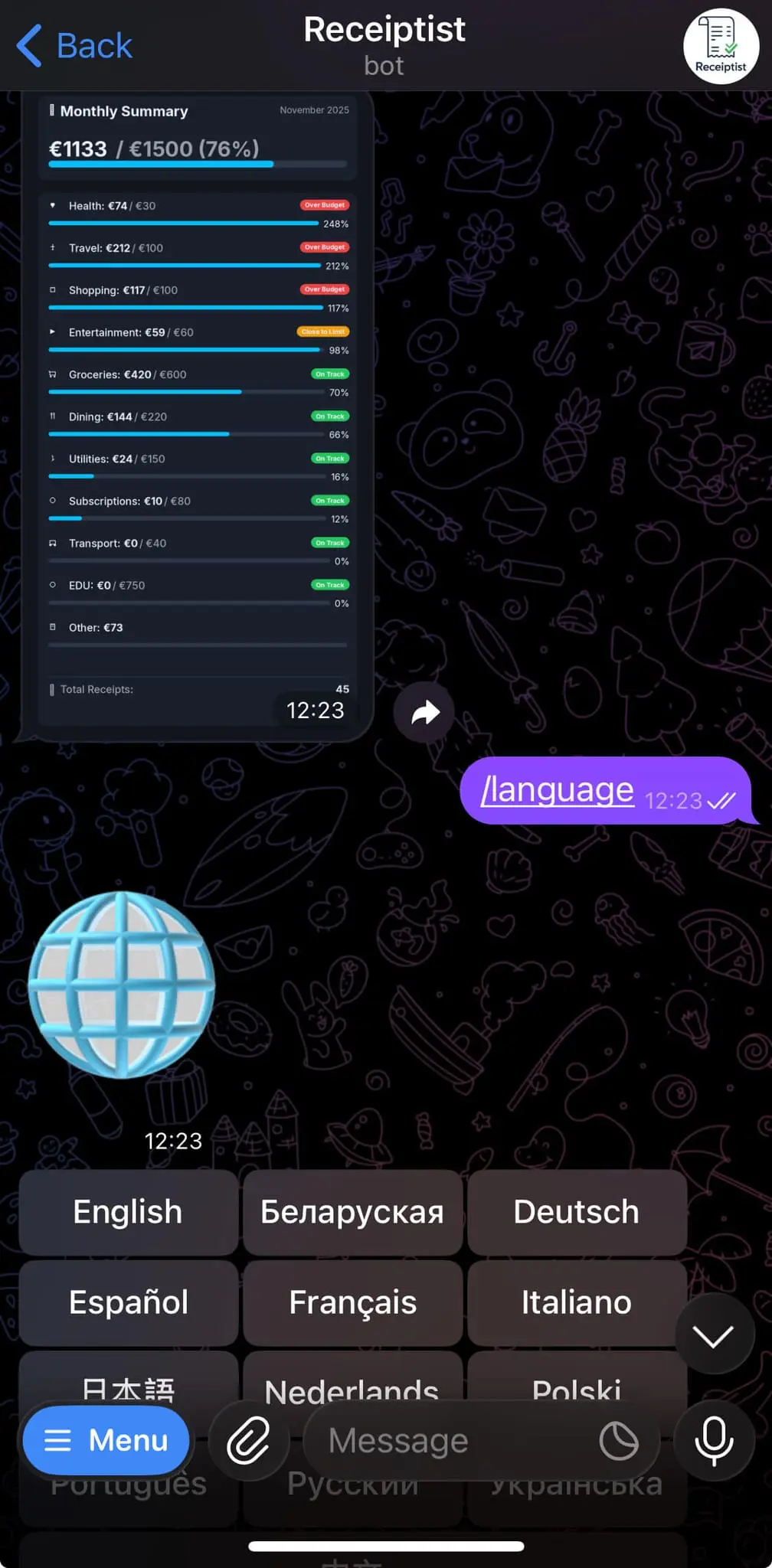 Screenshot 2 of Receiptist