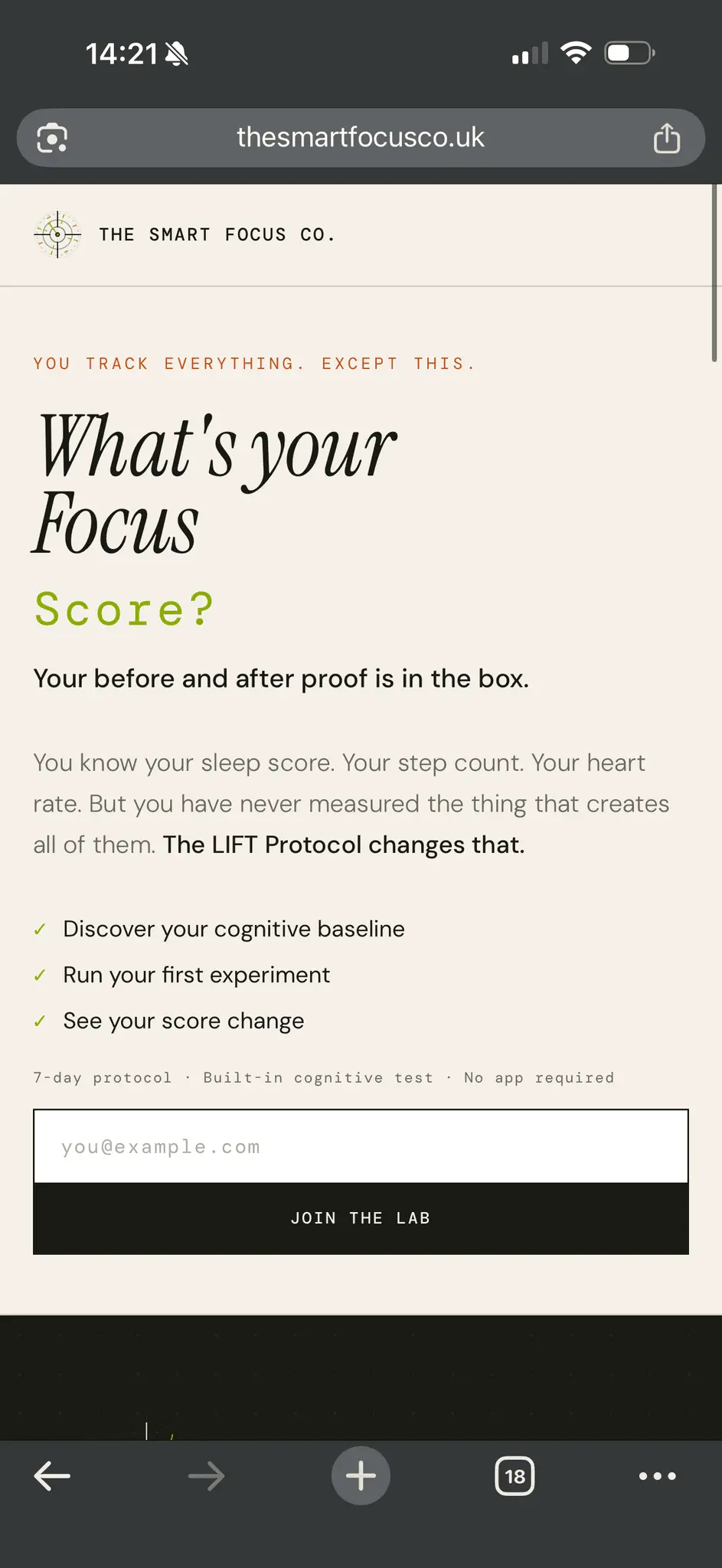 Screenshot 1 of The Smart Focus