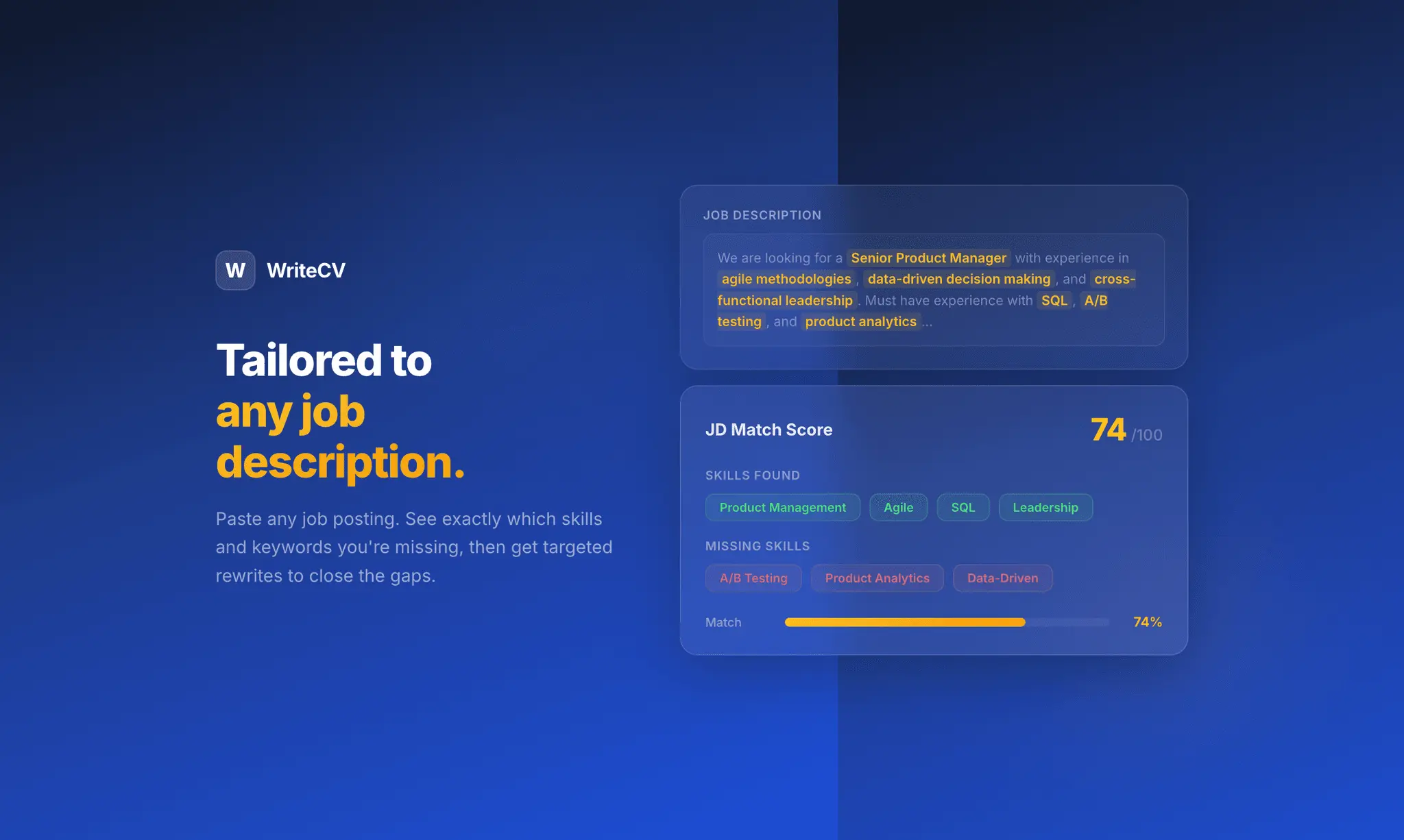 Screenshot 4 of WriteCV.ai