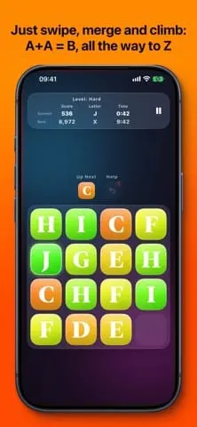 Screenshot 2 of A to Z — Letter Merge Puzzle
