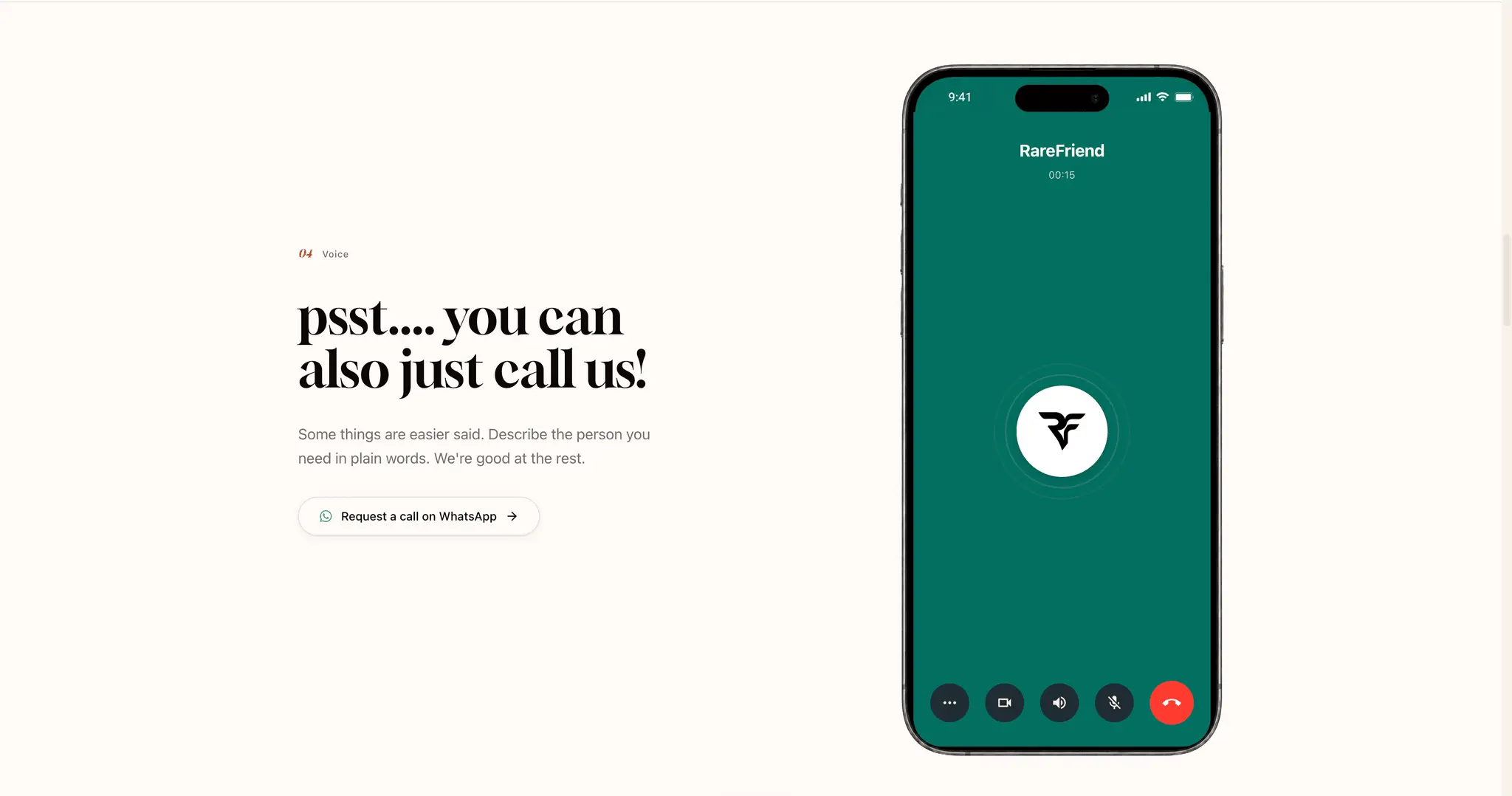 Screenshot 5 of RareFriend AI