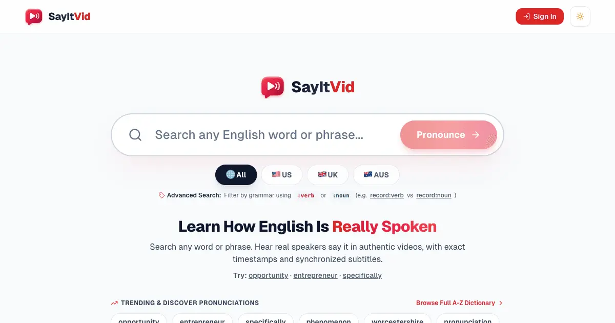 Screenshot 1 of SayItVid