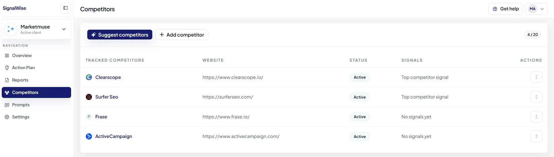 Screenshot 5 of SignalWise