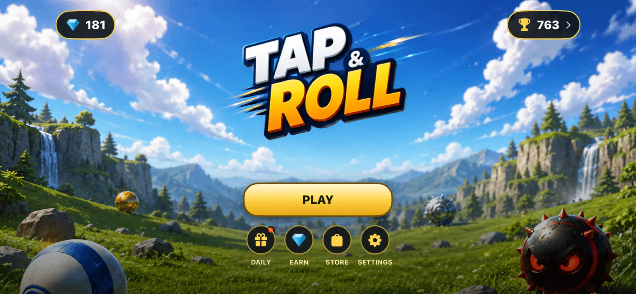 Screenshot 1 of Tap & Roll