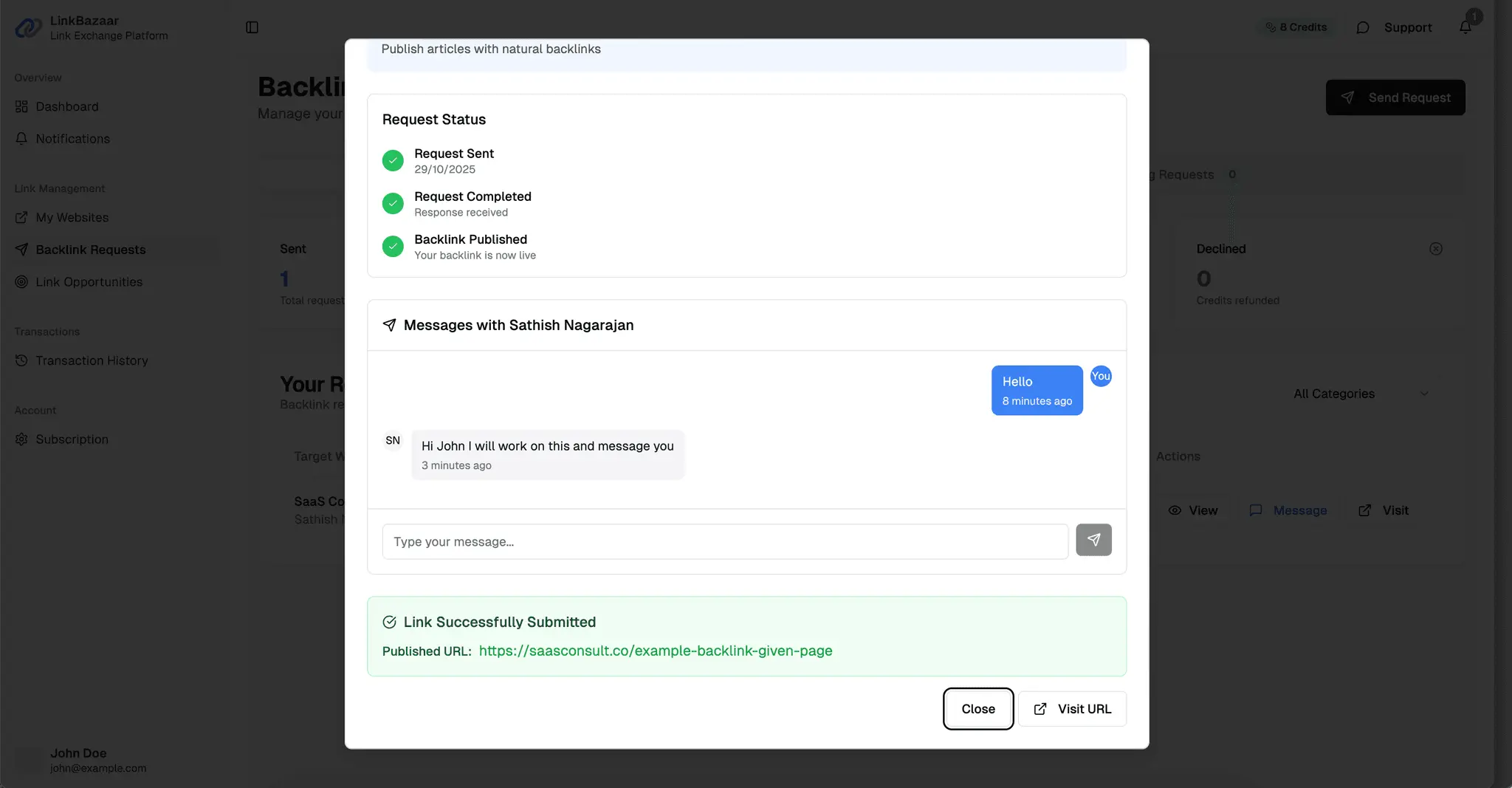 Screenshot 9 of LinkBazaar