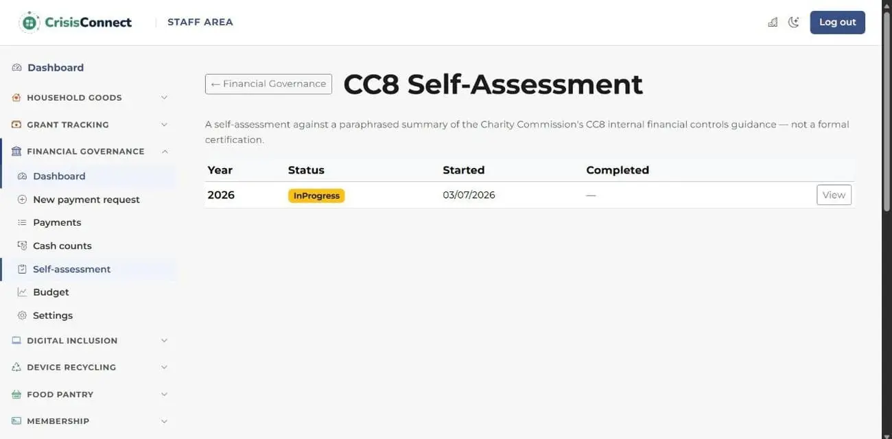 Screenshot 4 of CrisisConnect