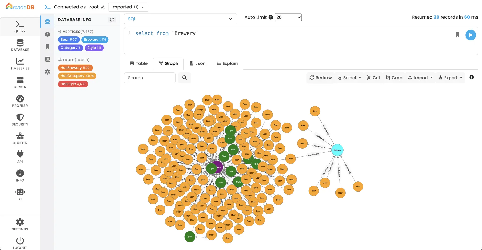 Screenshot 1 of ArcadeDB