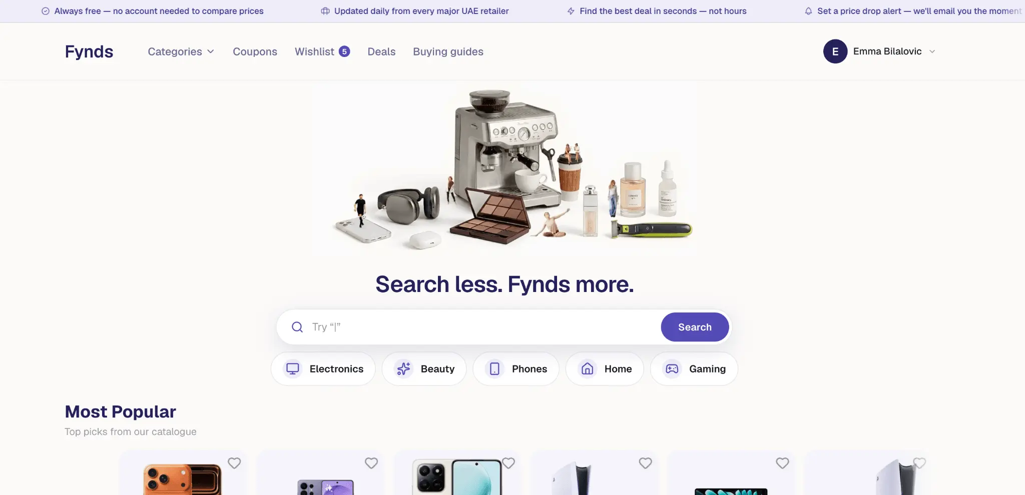 Screenshot 1 of Fynds
