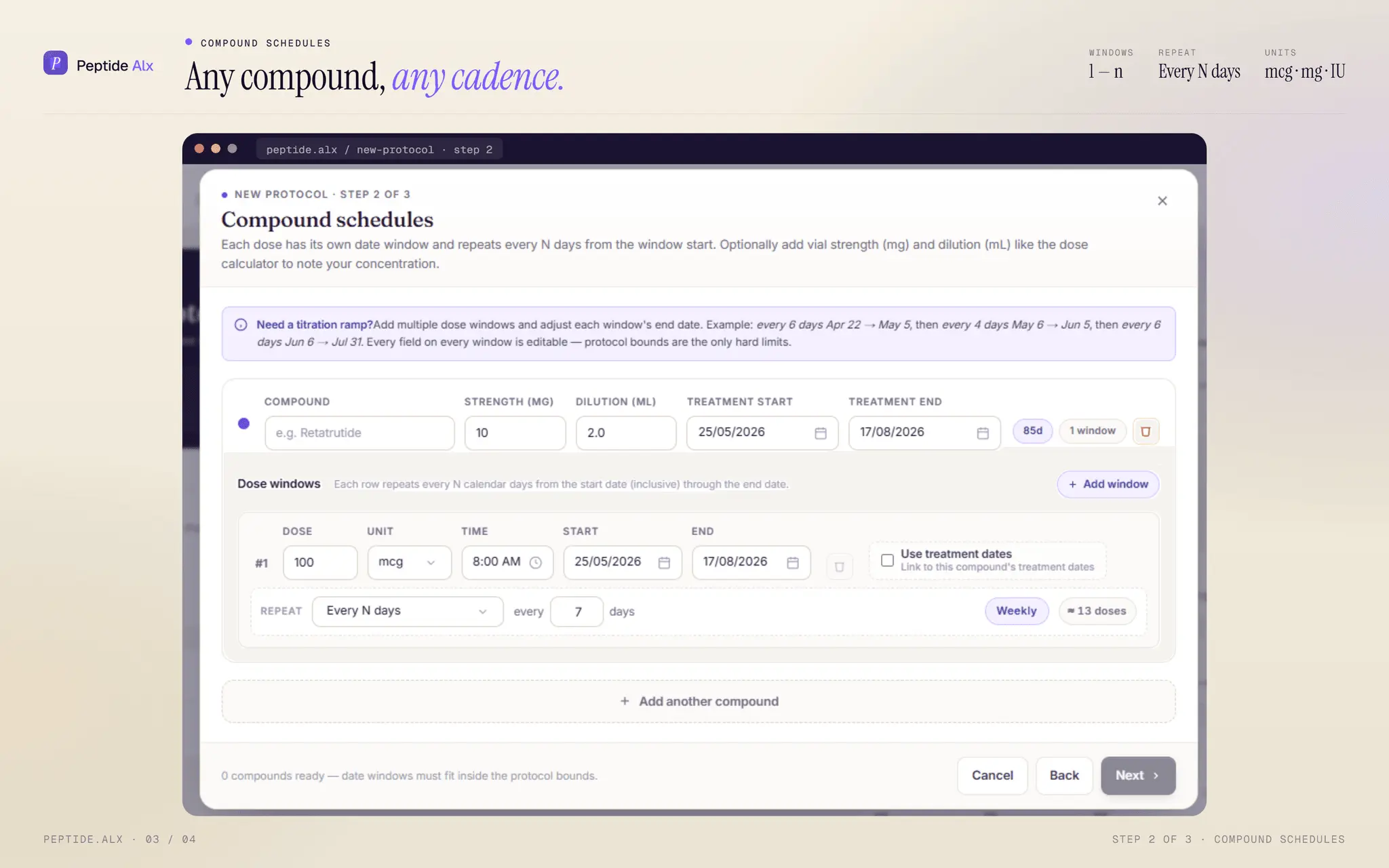Screenshot 3 of PeptideAIx