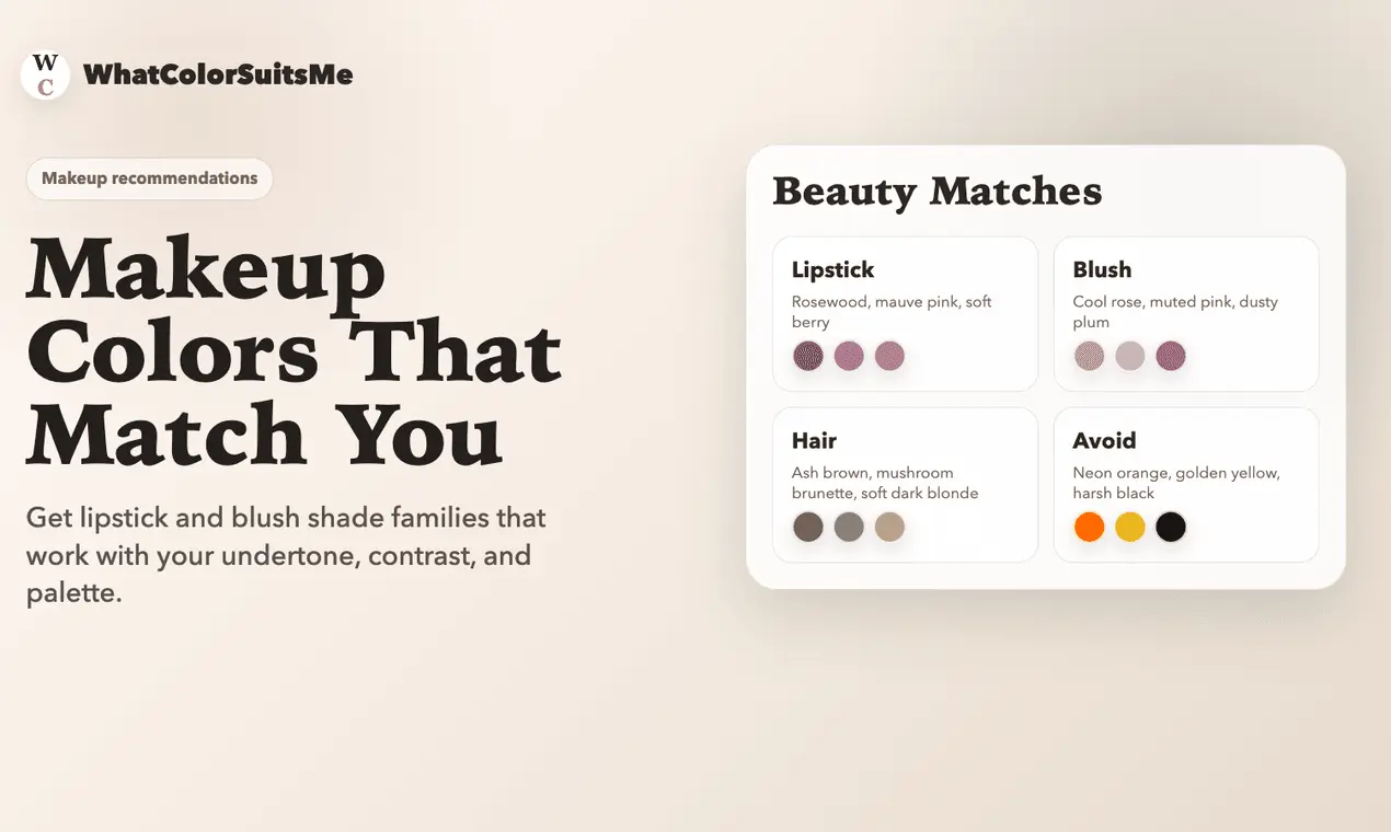 Screenshot 3 of WhatColorSuitsMe