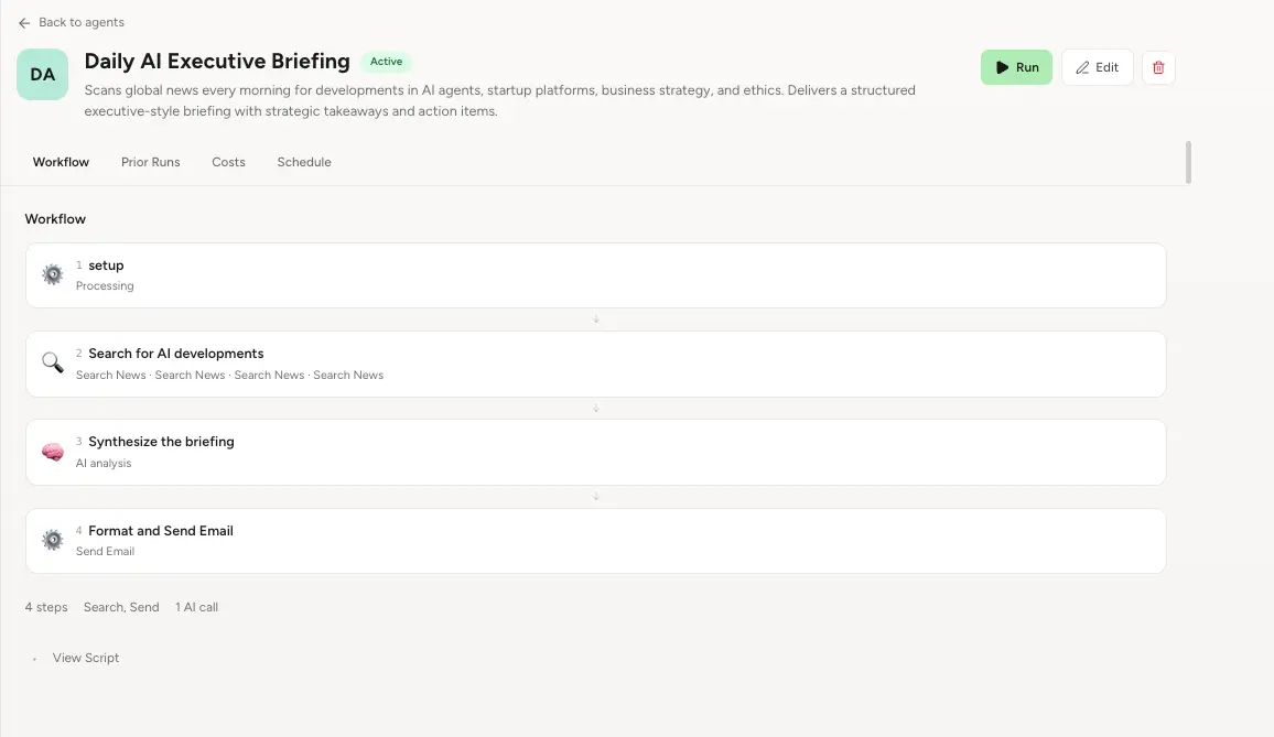 Screenshot 2 of Cardamon - Text to Agent