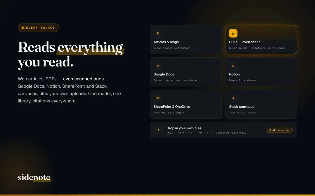 Screenshot 3 of Sidenote
