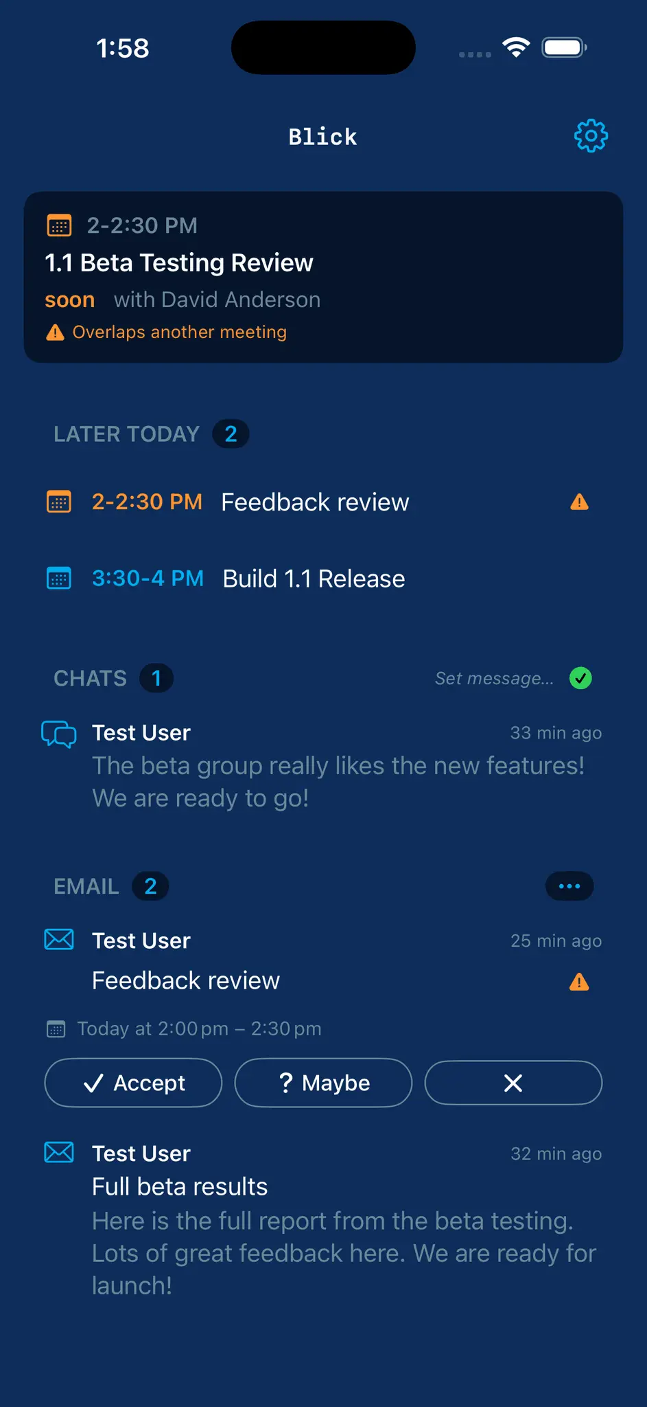 Screenshot 2 of Blick