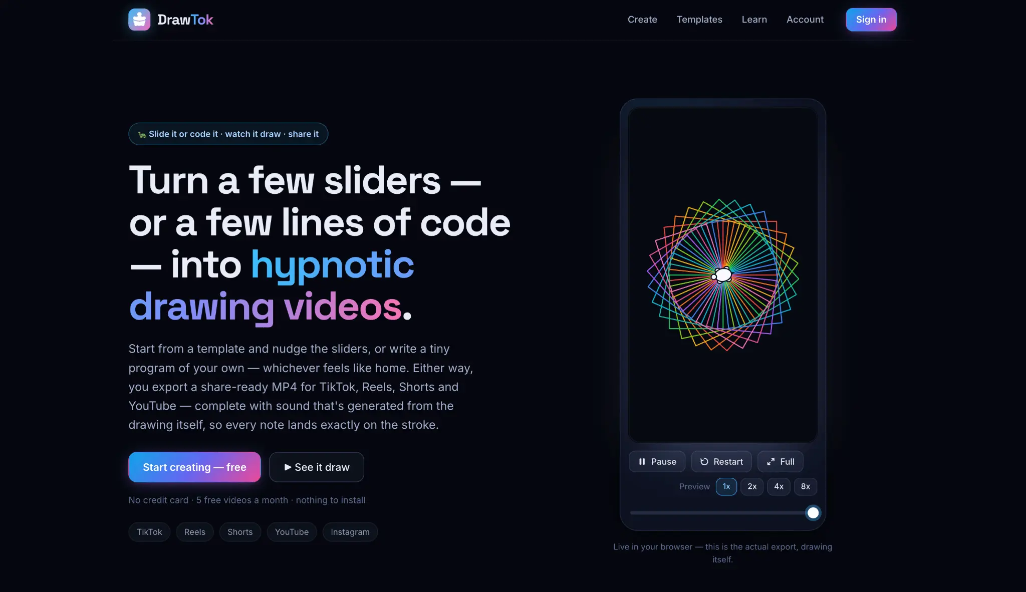 Screenshot 4 of DrawTok