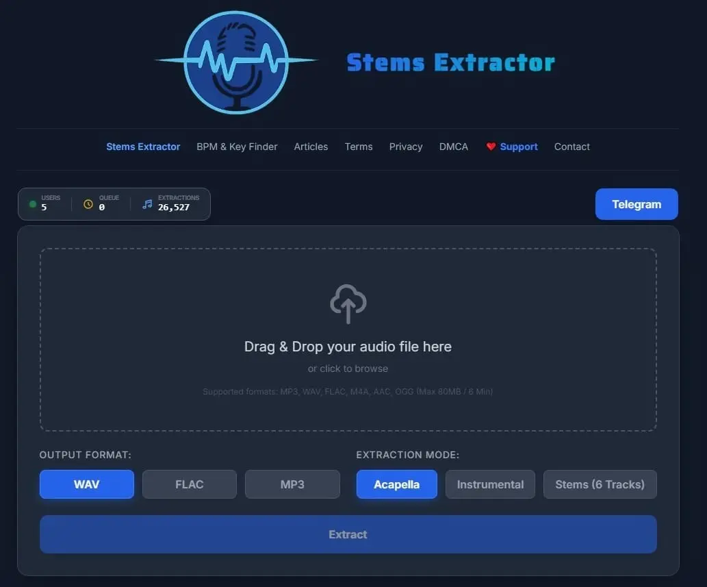 Screenshot 1 of ACAPELLAS.eu - Producer Area