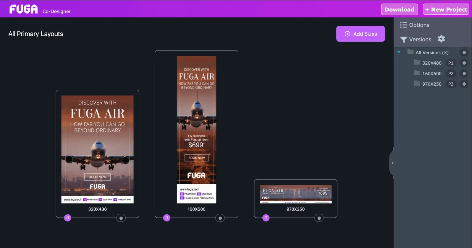 Screenshot 1 of Fuga CoDesigner