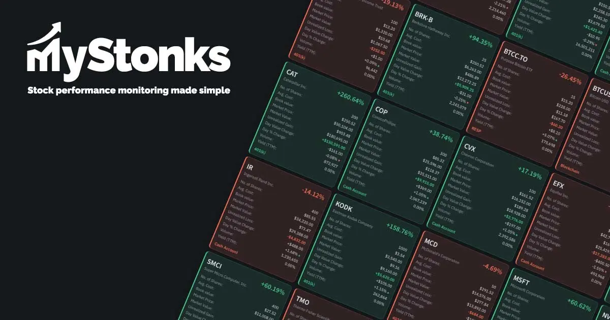 Screenshot 1 of MyStonks