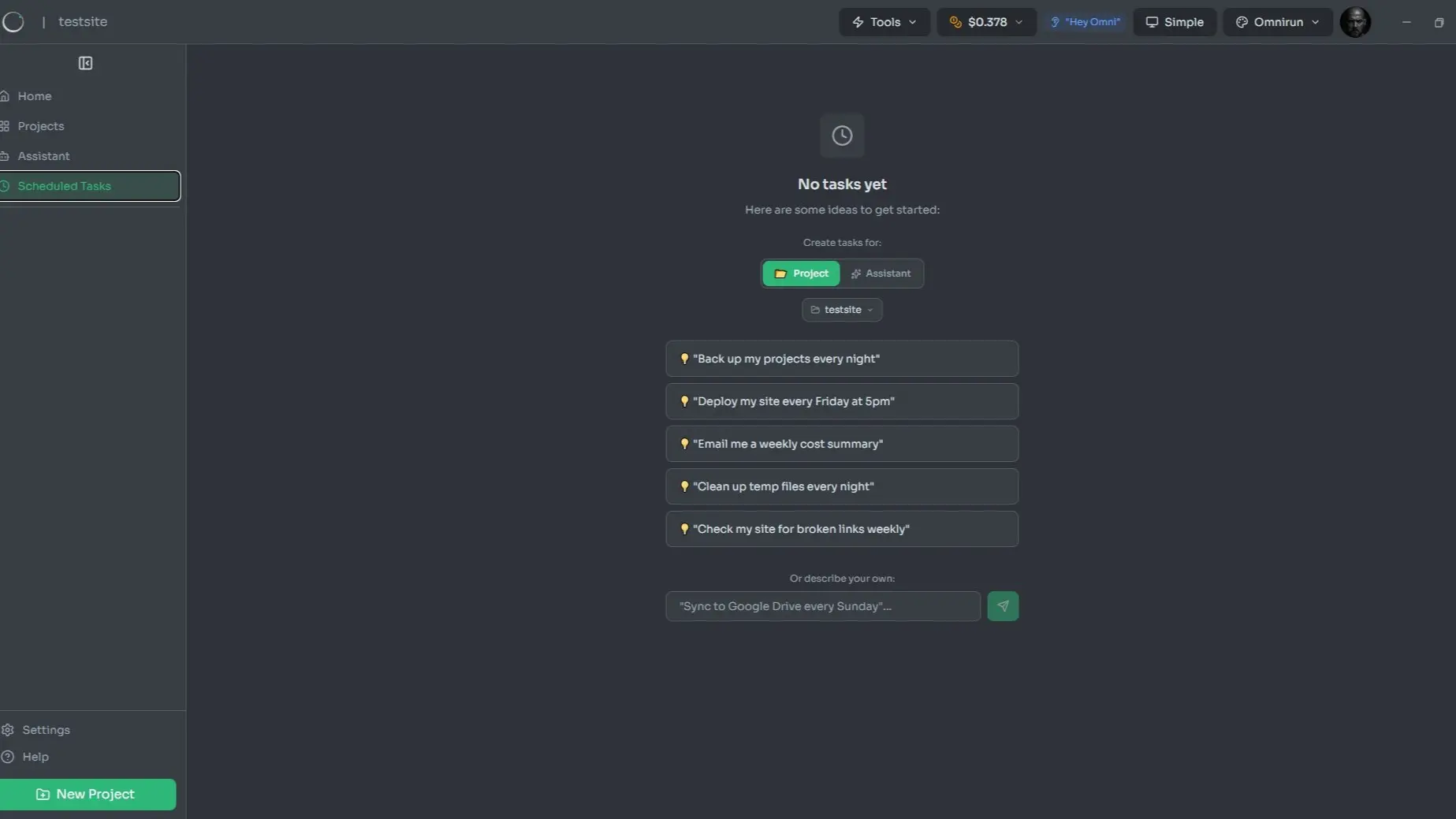 Screenshot 6 of omnirun