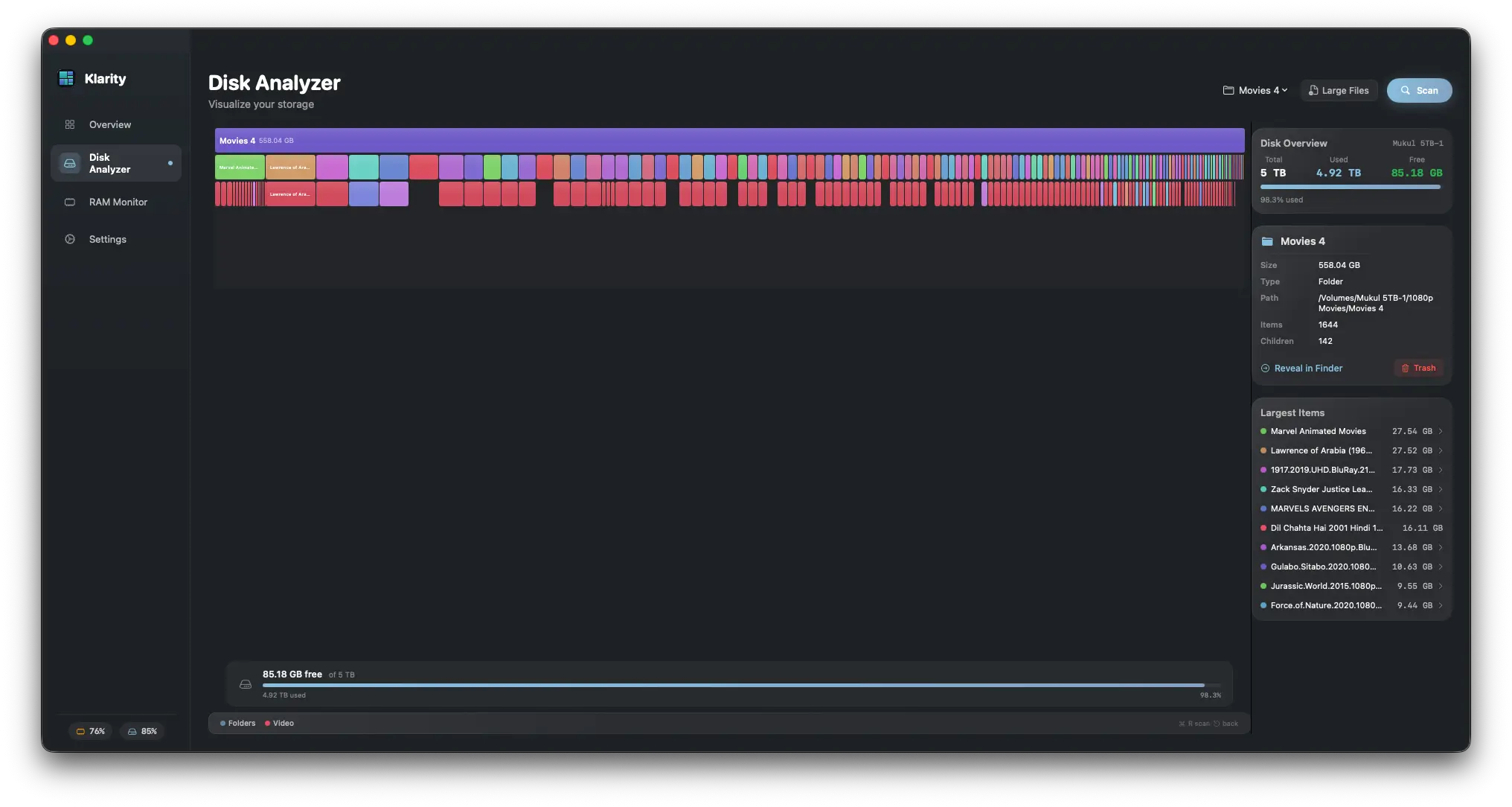 Screenshot 3 of KlarityDisk