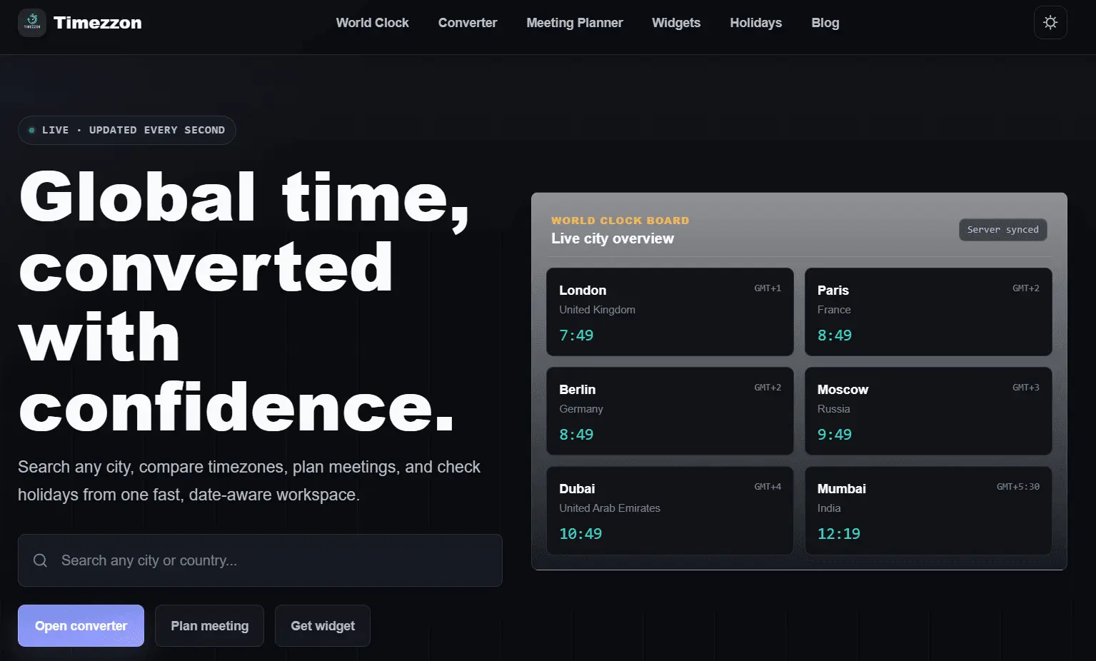 Screenshot 1 of Timezzon