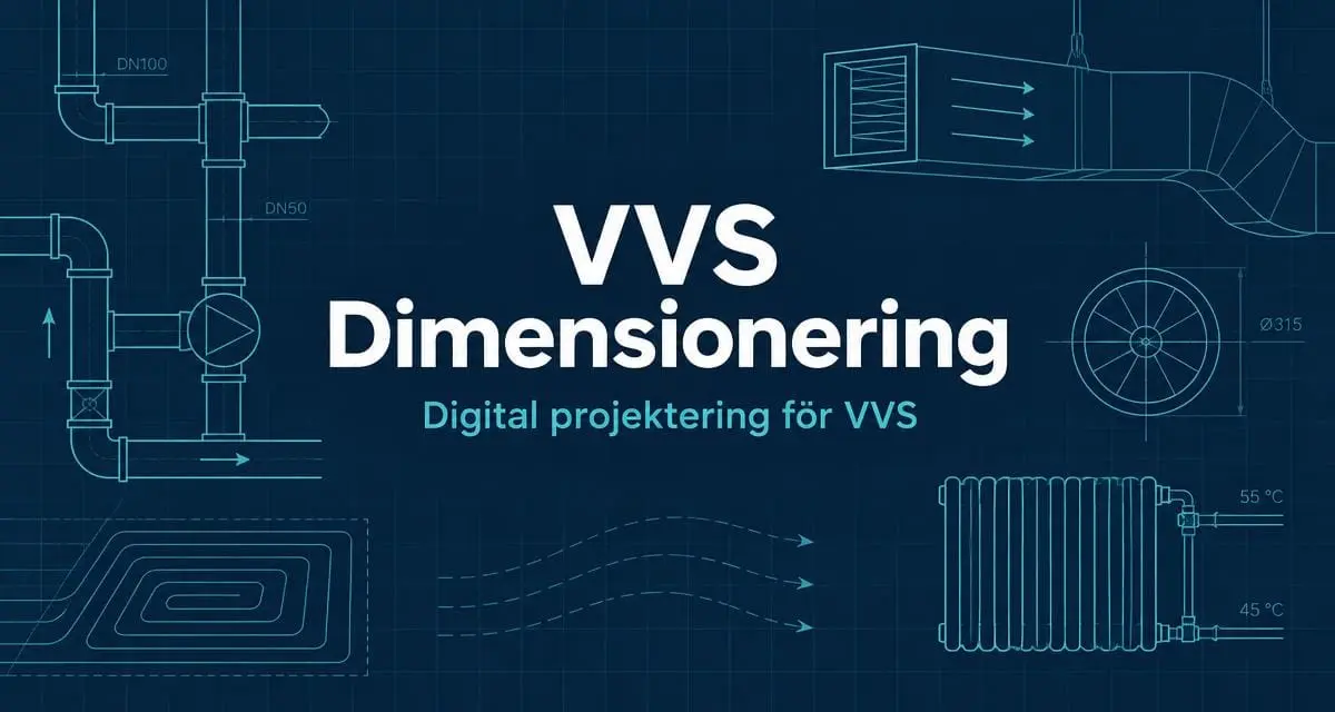 Screenshot 1 of VVS Dimensionering