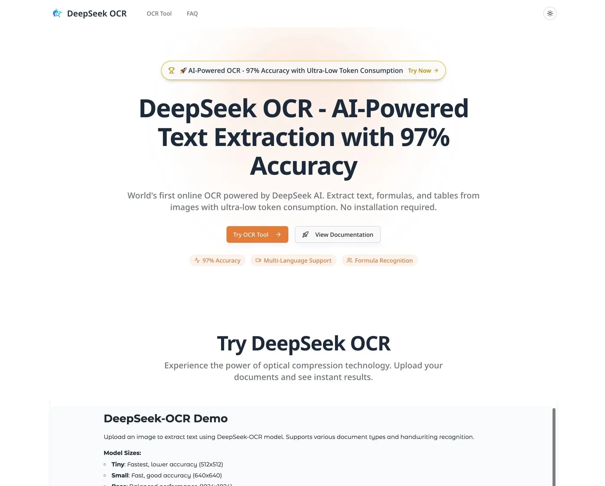 Screenshot 2 of DeepSeek OCR