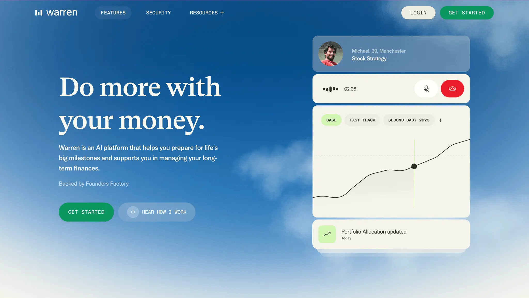 Screenshot 4 of Warren | Your AI Financial Planner