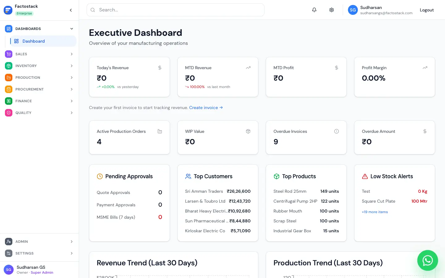 Screenshot 1 of FactoStack