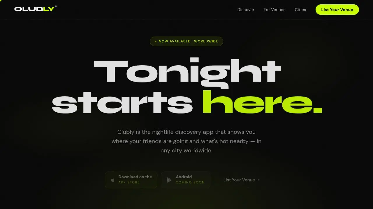Screenshot 1 of Clubly