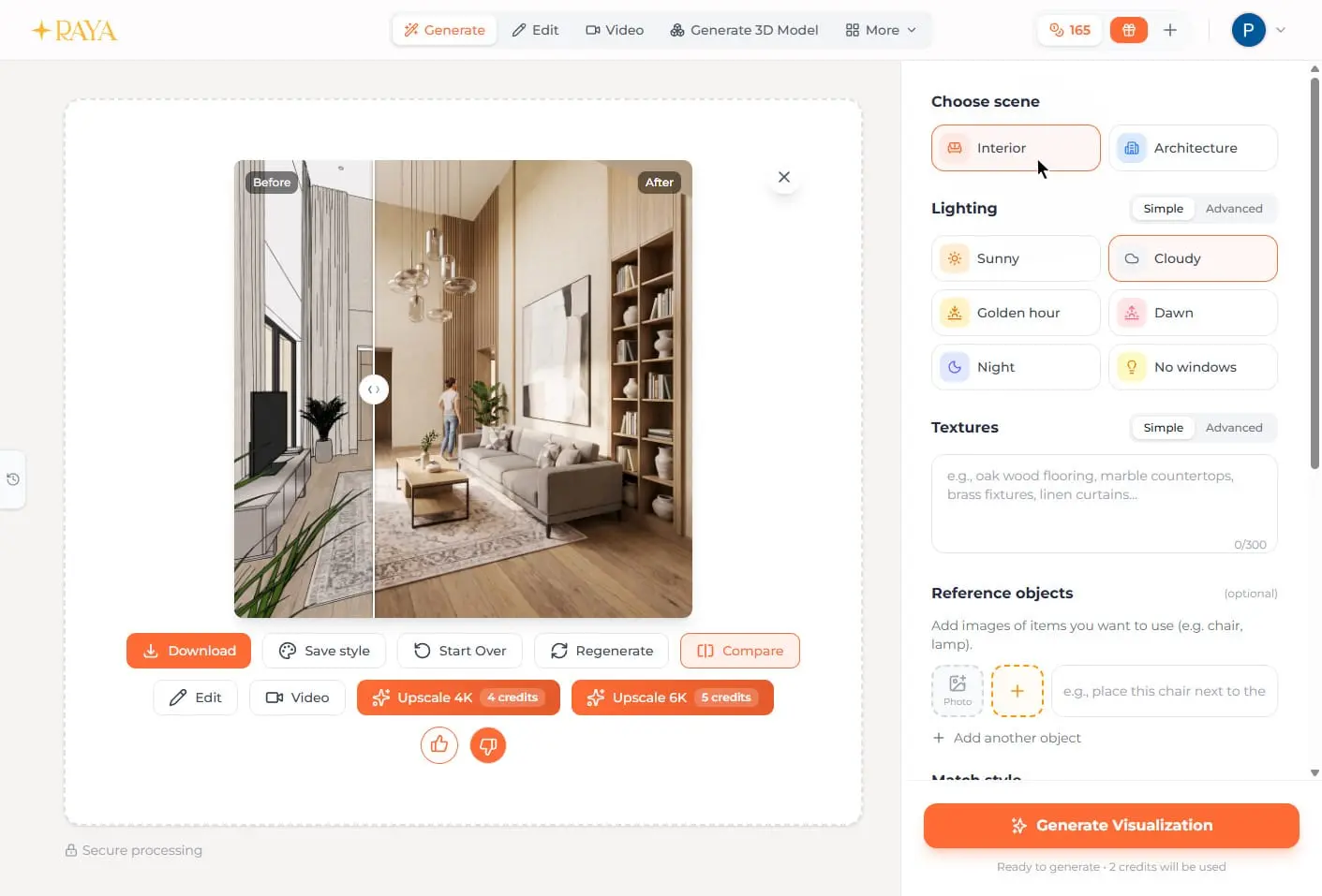 Screenshot 1 of Raya.design