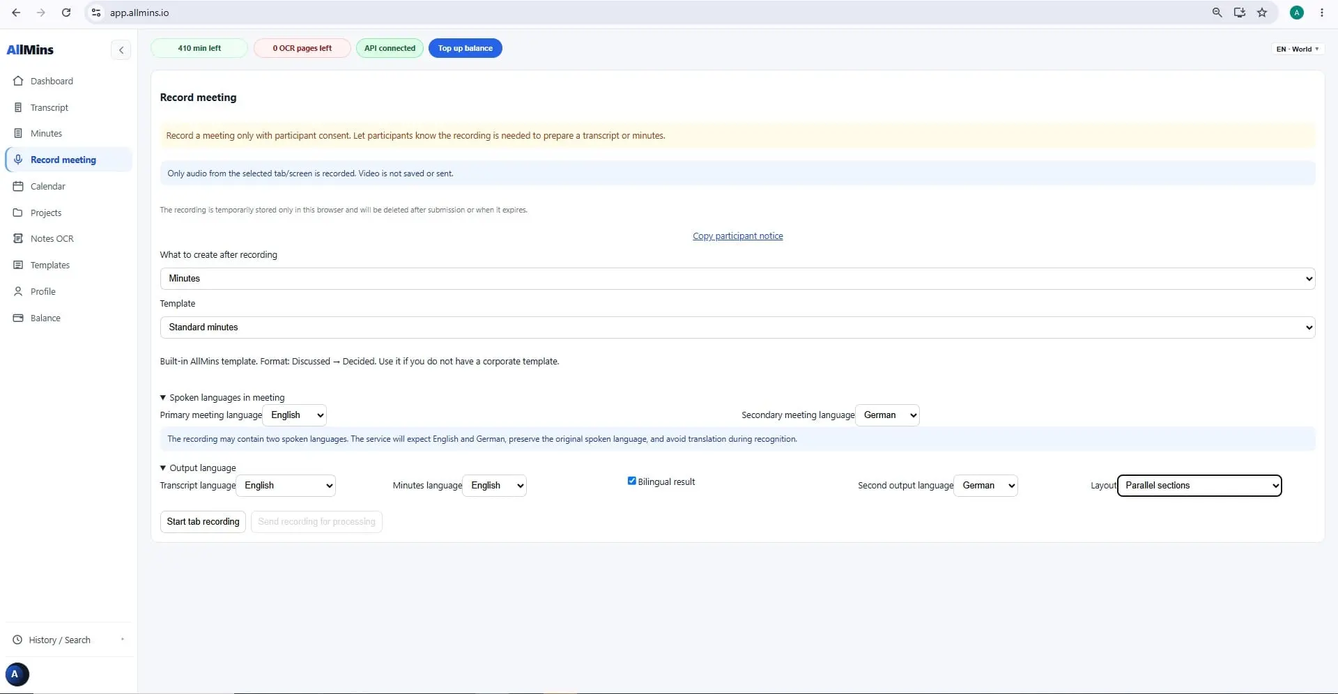 Screenshot 5 of AllMins