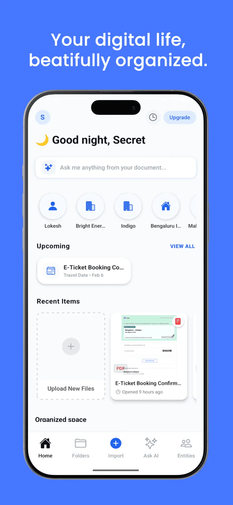 Screenshot 1 of Filex AI