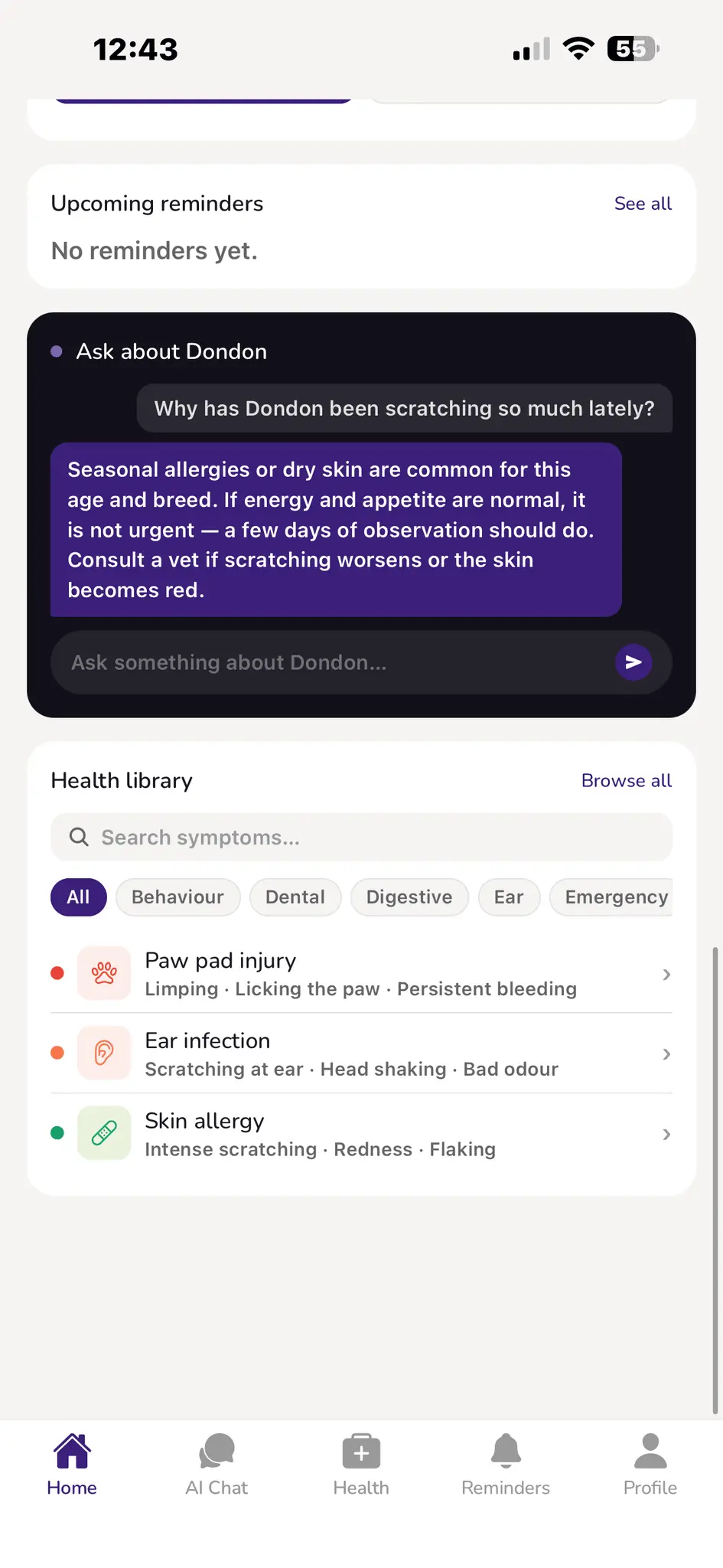 Screenshot 3 of Pavlov - Pet Care