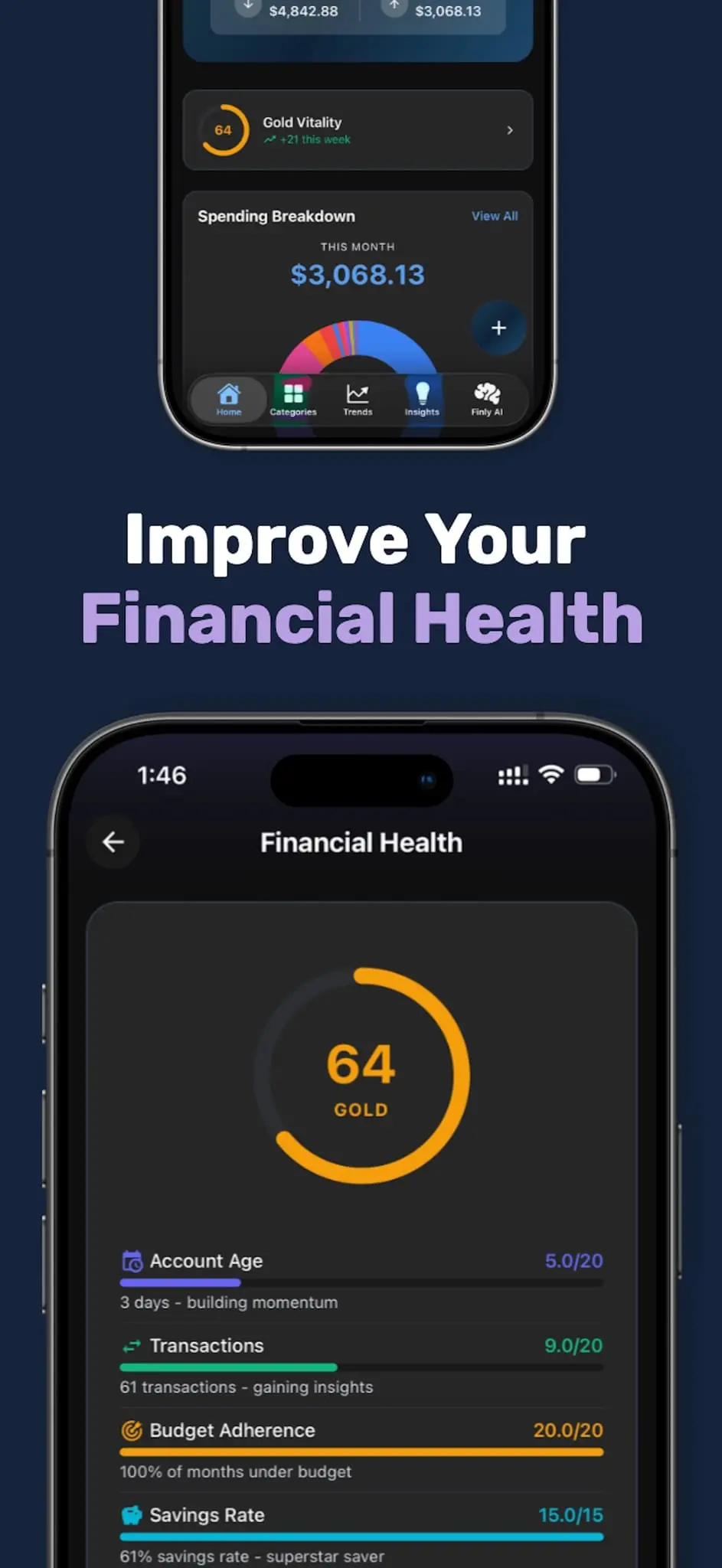 Screenshot 5 of Finly: Private Expense Tracker