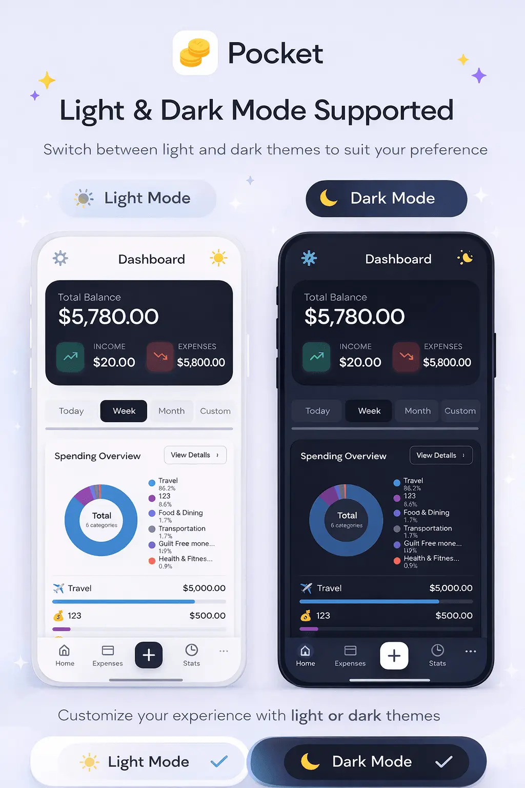 Screenshot 3 of Pocket - AI Budget & Expense Tracker