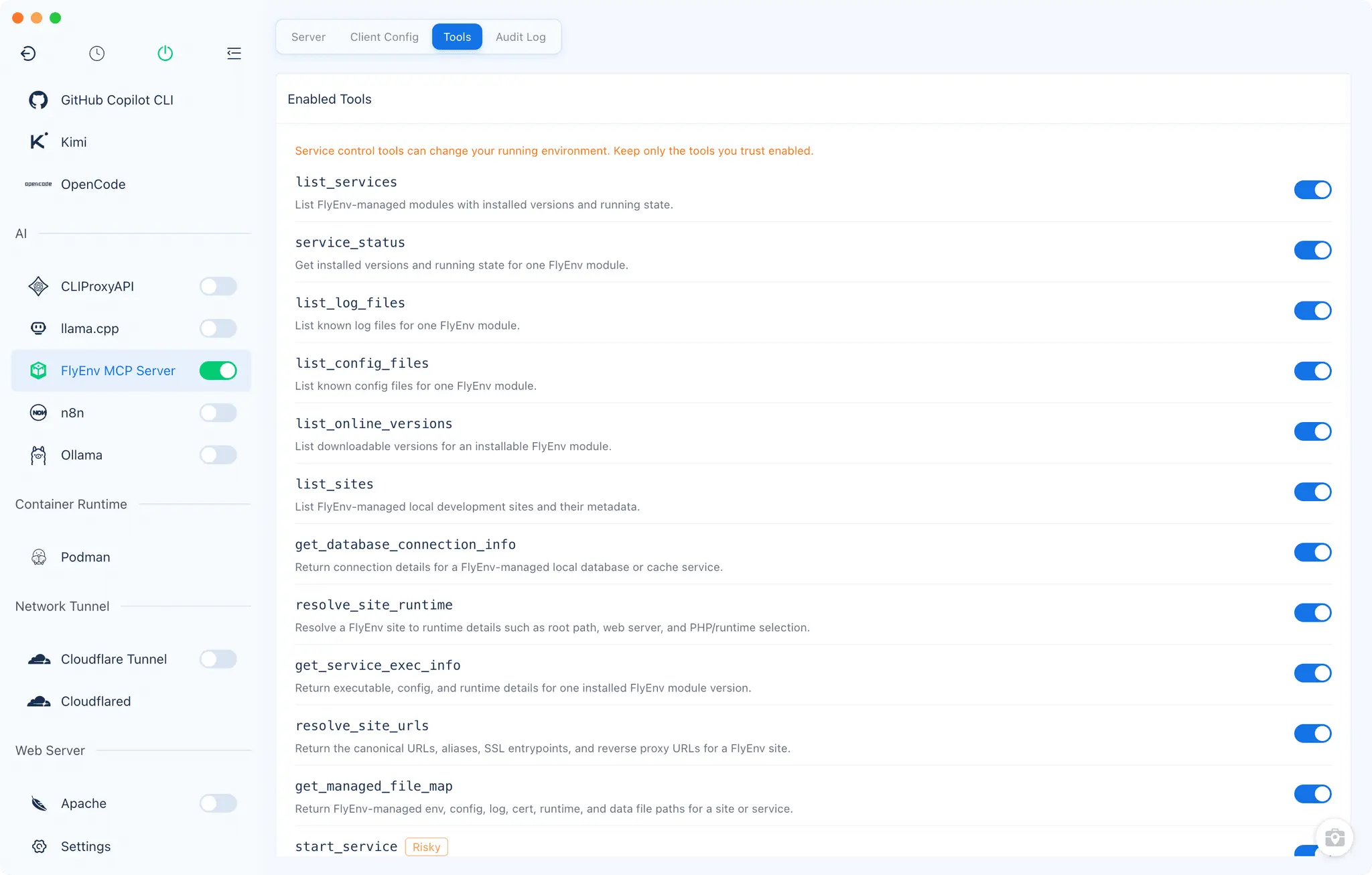 Screenshot 4 of FlyEnv