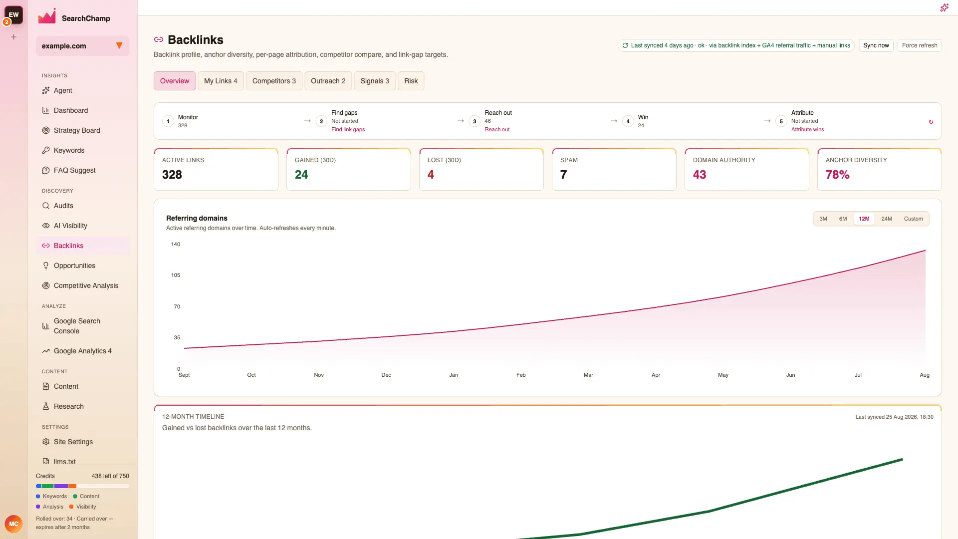 Screenshot 5 of SearchChamp